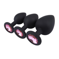 Cute Soft Princess Butt Plug Set (3 Piece)