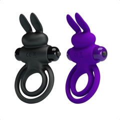 Dual Cock Ring | Lock 10-Speed Rabbit Cock Ring