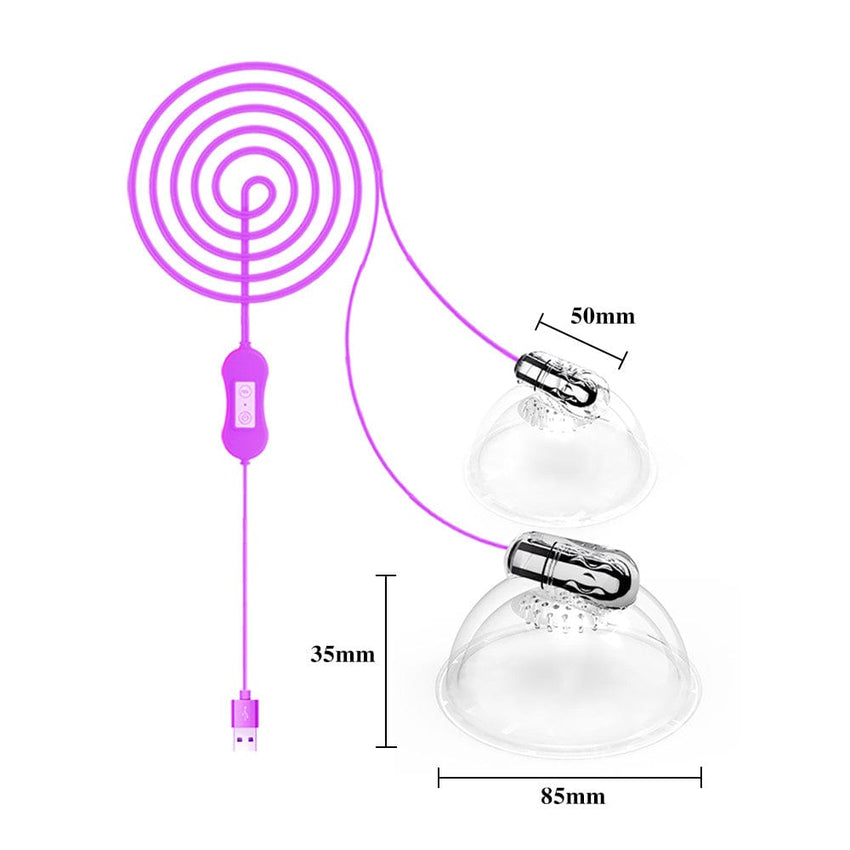 Breast Massage Nipple Suction Cups