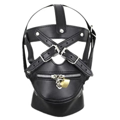 Hardcore Fetish Leather Mask