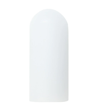 Smooth Open-Ended White Silicone Penis Sleeve