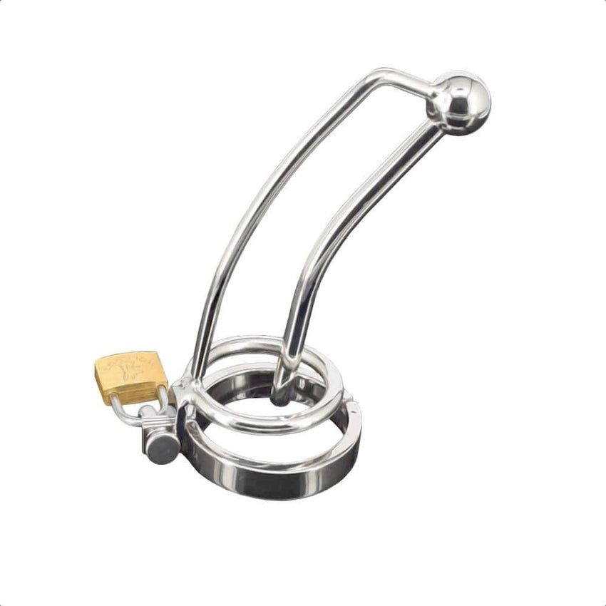 Prince Albert Urethral Chastity Cage