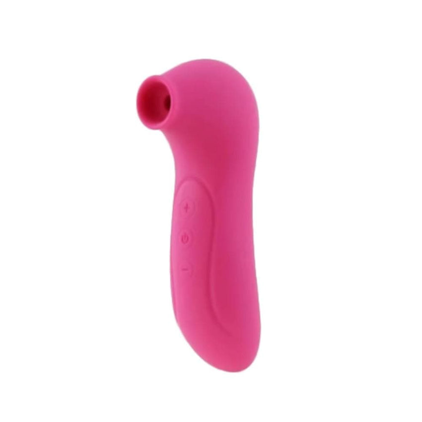 Intense Pink Suction Vibrator