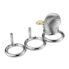 Hurricane Metal Chastity Cage