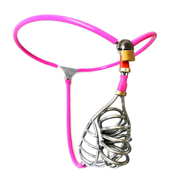 G-stringed Sissy Chastity Belt