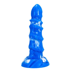 Galaxy Coat Ribbed Fantasy Dildo