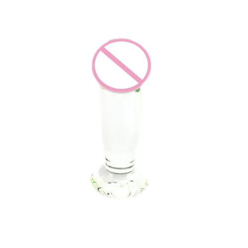 Chic Transparent 4 Inch Glass Dildo