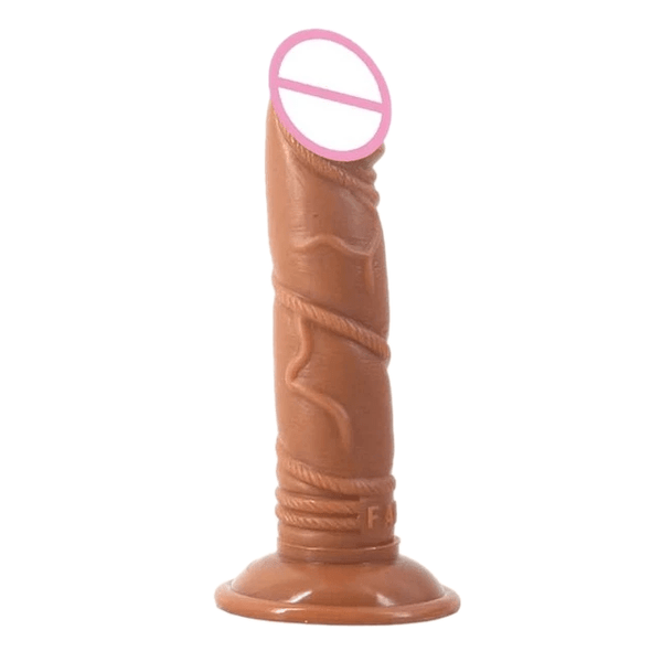 Rope-Styled Bondage Textured Dildo