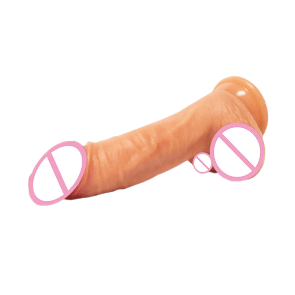 Sexy Pussy Skewering 7 Inch Silicone Dildo