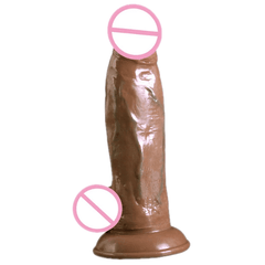 Super Realistic Veins 6 Inch Suction Cup Dildo