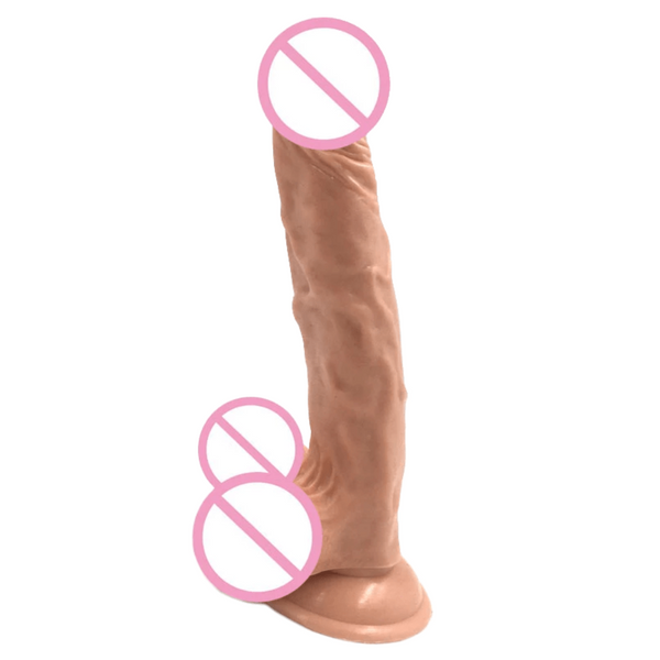 Meaty Realistic 9 Inch Flexible Dildo