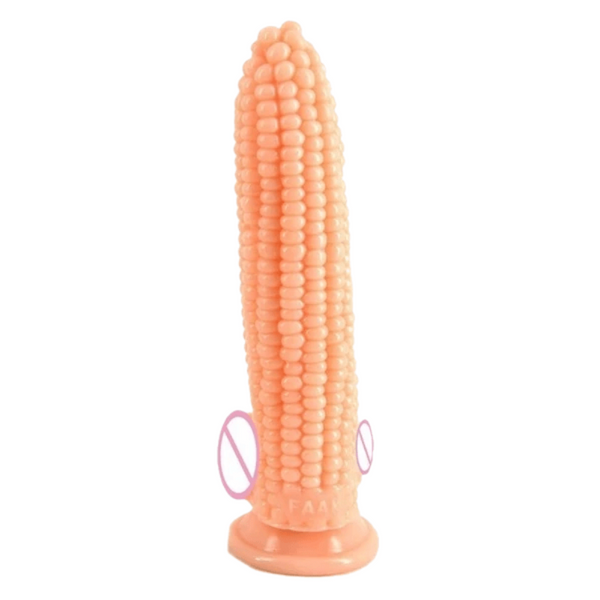 Realistic Flesh Corn Dildo With Suction Cup