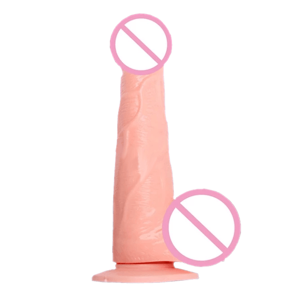 Tapered Love Shaft 7 Inch Soft Dildo