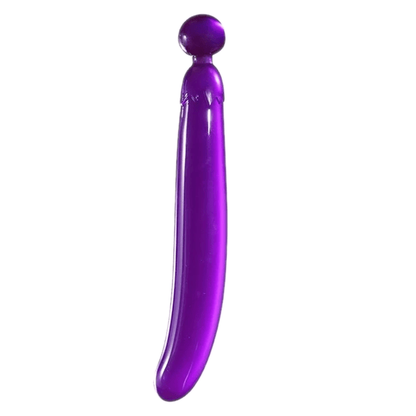 Stylish 9 Inch Purple Eggplant Dildo