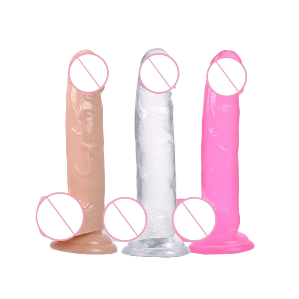 Sisandsis Dress 8 Inch Realistic Dildo With Suction Cup