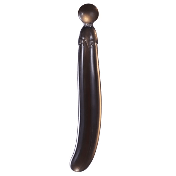 Cute Seductive Eggplant Black Dildo