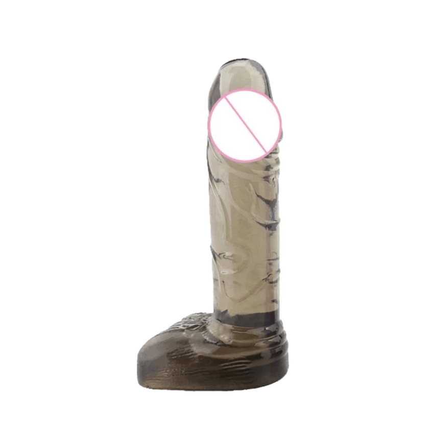 Special Transparent Jelly Realistic Dildo