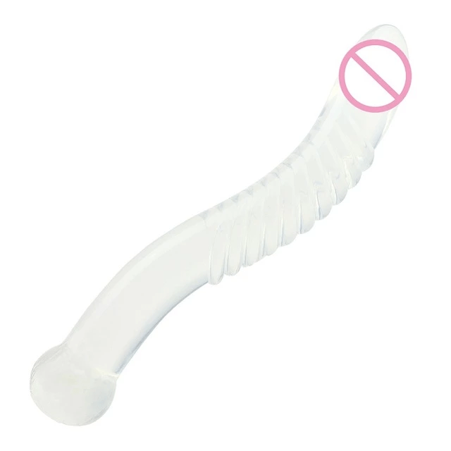 Erotic Crystal Stick Masturbator Soft Dildo