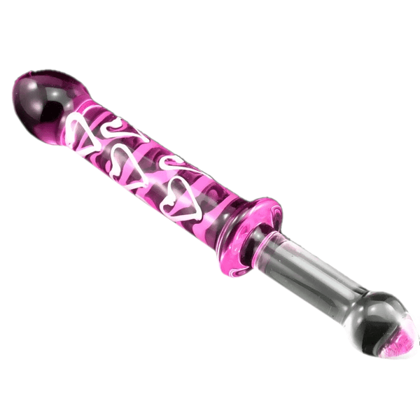 Exquisite Double Ended Pink Glass Dildo