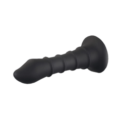 Erotic Black Silicone Anal Dildo With Suction Cup