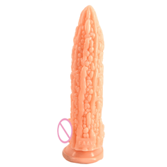 Colored Vegetable 8 Inch Suction Cup Dildo