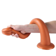 Serpents Stick Flexible Silicone Dildo