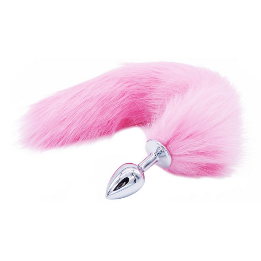 14' Stainless Steel Light Pink Sisandsis Dress Tail Plug