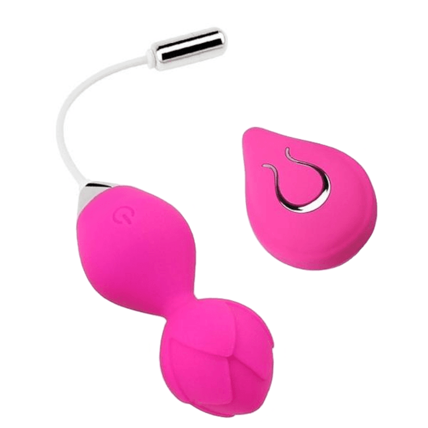 Blooming Rose Remote Control Kegel Balls