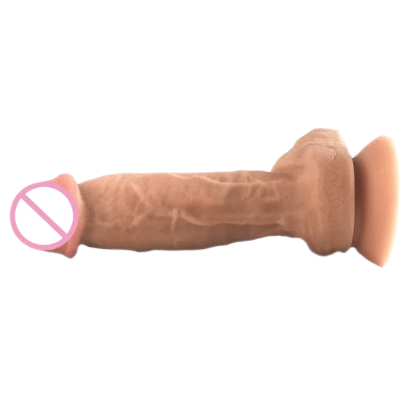 Sisandsis Dress Realistic Suction Cup Dildo