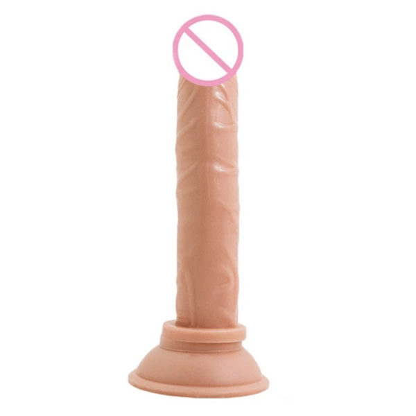 Beginners 5 Inch Long Thin Dildo With Suction Cup