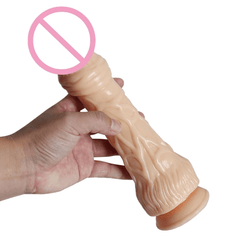 Grungy 10 Inch Suction Cup Dildo