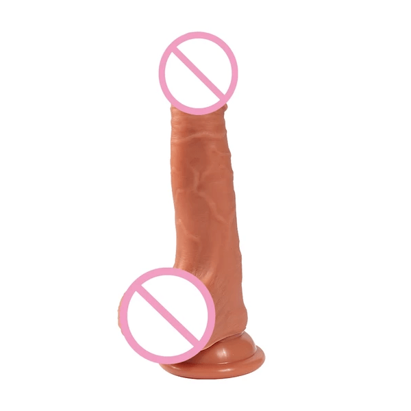 Hands-Free Enjoyment 7 Inch Realistic Dildo