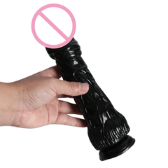 Grungy 10 Inch Suction Cup Dildo