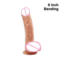 Sisandsis Dress 8 Inch Realistic Dildo With Suction Cup