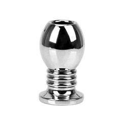 Sisandsis Dress Smooth Metal Hollow Butt Plug