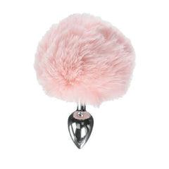 Cute and Fluffy Bunny Tail Butt Plug 3 Inches Long