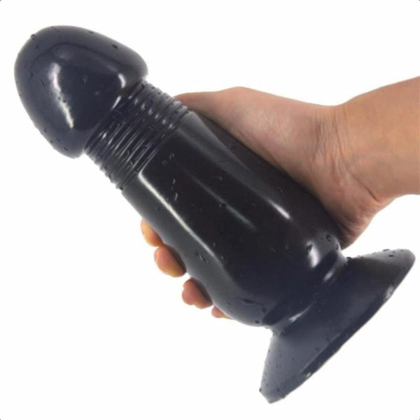 Thick Black Suction Cup Dildo