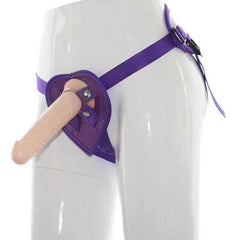 Kinky Purple Strap On Dildo for Couples