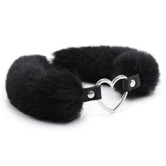 Women's Adjustable Fuzzy Tickle Collar