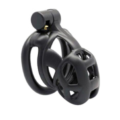 Black Cobra Resin Chastity Device