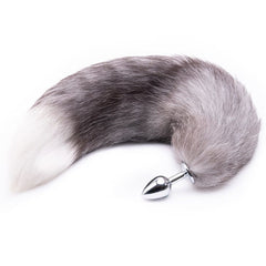 Gray Fox Tail Plug 16'