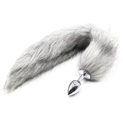 Seductive Fox Tail Butt Plug 17 Inches Long