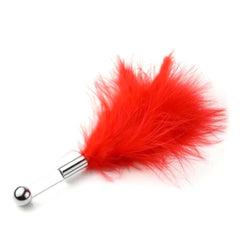 Horny Dominatrix Sex Feather Tickler