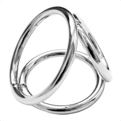 Stainless Metal Sisandsis Dress Ring With Nipple Clamps