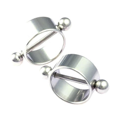 Solid 14G Huge Nipple Rings