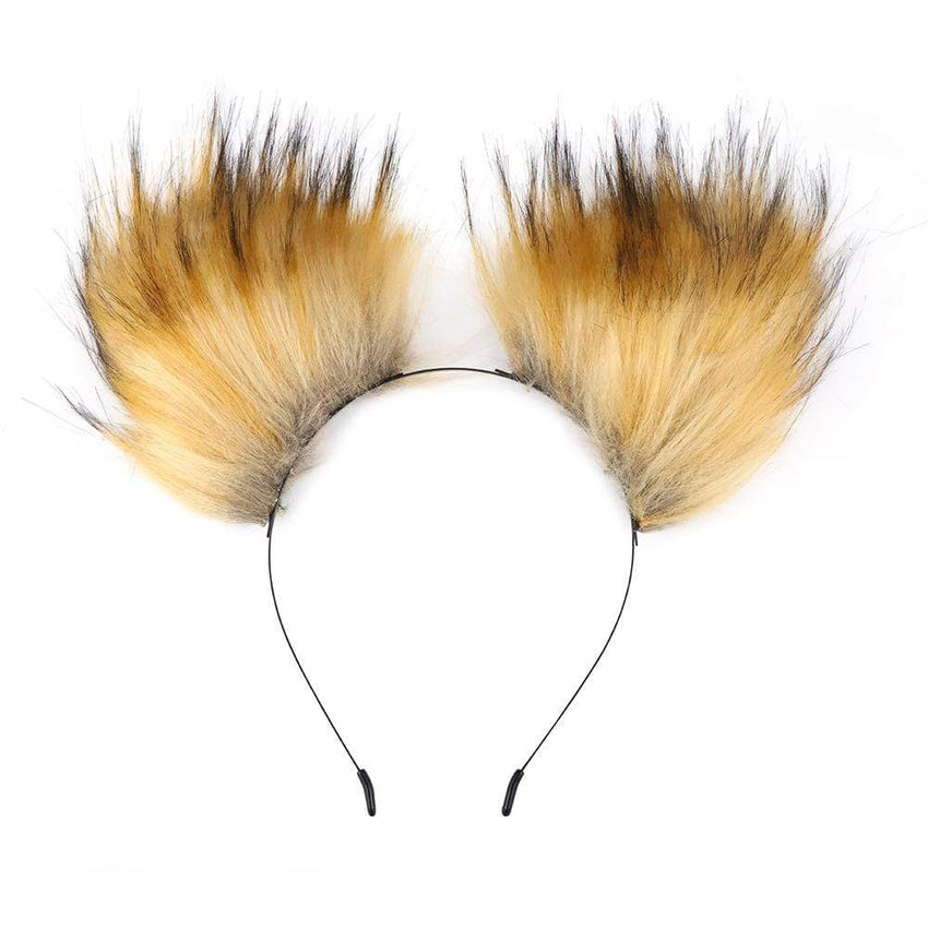 Brown Cat Ear Headband