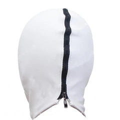 White Leather Sex Hood