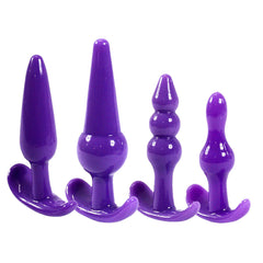 Silicone Butt Plug Training Set (6 Piece)