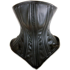 Seductive Leather Posture Collar