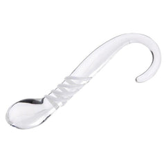 Sisandsis Dress Crystal Hook 6 Inch Clear Dildo